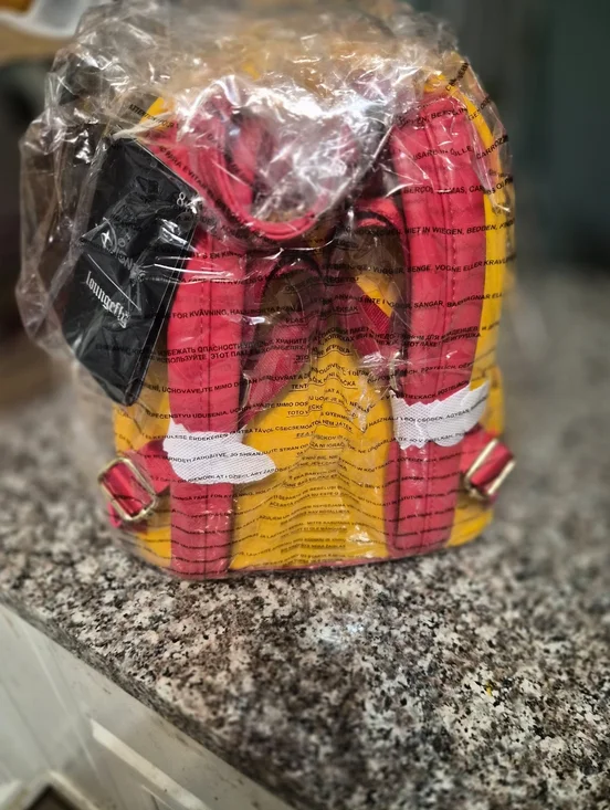 Loungefly Pluto Summer Beach Backpack. - Picture 3 of 6